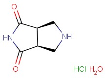 rac-(3aR,6aS)-tetrahydropyrrolo[3,4-c]pyrrole-1,3(2H,3aH)-dione hydrochloride hydrate