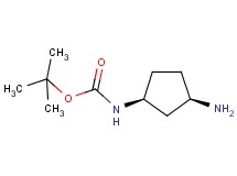 tert-butyl rac-[(1S,3R)-3-aminocyclopentyl]carbamate