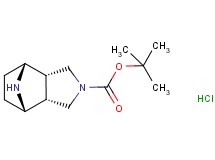 tert-butyl rac-(1R,2S,6R,7S)-4,10-diazatricyclo[5.2.1.0~2,6~]decane-4-carboxylate hydrochloride