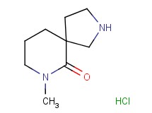 7-methyl-2,7-diazaspiro[4.5]decan-6-one hydrochloride