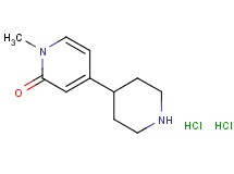 1-methyl-4-(4-piperidinyl)-2(1H)-pyridinone dihydrochloride
