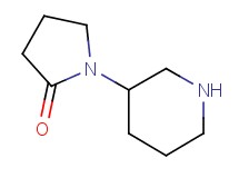 1-(3-piperidinyl)-2-pyrrolidinone