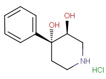 rac-(3S,4R)-4-phenyl-3,4-piperidinediol hydrochloride