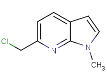 6-(chloromethyl)-1-methyl-1H-pyrrolo[2,3-b]pyridine