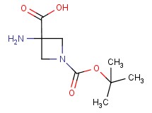 3-amino-1-(tert-butoxycarbonyl)-3-azetidinecarboxylic acid