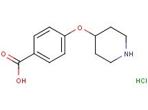 4-(4-piperidinyloxy)benzoic acid hydrochloride
