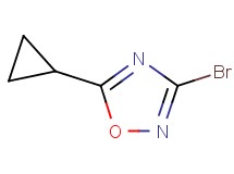 3-bromo-5-cyclopropyl-1,2,4-oxadiazole