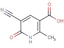 5-cyano-2-methyl-6-oxo-1,6-dihydro-3-pyridinecarboxylic acid