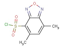 5,7-dimethyl-2,1,3-benzoxadiazole-4-sulfonyl chloride