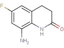 8-amino-6-fluoro-3,4-dihydro-2(1H)-quinolinone 8-amino-6-fluoro-3,4-dihydro-2(1H)-quinolinone