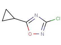 3-chloro-5-cyclopropyl-1,2,4-oxadiazole