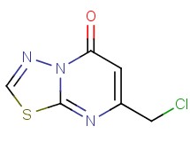 7-(chloromethyl)-5H-[1,3,4]thiadiazolo[3,2-a]pyrimidin-5-one