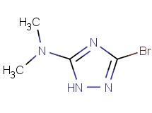 3-bromo-N,N-dimethyl-1H-1,2,4-triazol-5-amine