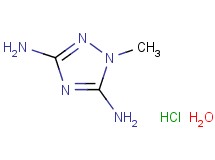 1-methyl-1H-1,2,4-triazole-3,5-diamine hydrochloride hydrate