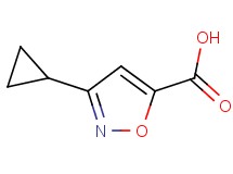 3-cyclopropyl-5-isoxazolecarboxylic acid