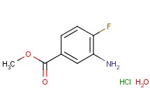 methyl 3-amino-4-fluorobenzoate hydrochloride hydrate