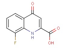 8-fluoro-4-oxo-1,4-dihydro-2-quinolinecarboxylic acid