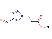 methyl 3-(4-formyl-1H-pyrazol-1-yl)propanoate