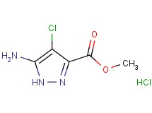 methyl 5-amino-4-chloro-1H-pyrazole-3-carboxylate hydrochloride