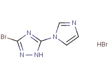 3-bromo-5-(1H-imidazol-1-yl)-1H-1,2,4-triazole hydrobromide