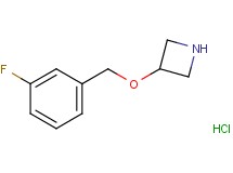 3-[(3-fluorobenzyl)oxy]azetidine hydrochloride