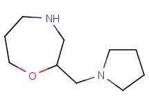 2-(1-pyrrolidinylmethyl)-1,4-oxazepane