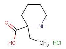 2-ethyl-2-piperidinecarboxylic acid hydrochloride 2-ethyl-2-piperidinecarboxylic acid hydrochloride