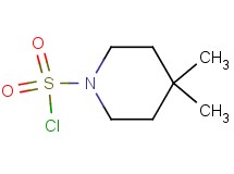 4,4-dimethyl-1-piperidinesulfonyl chloride