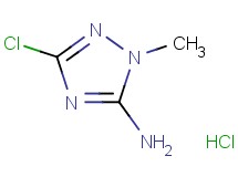 3-chloro-1-methyl-1H-1,2,4-triazol-5-amine hydrochloride