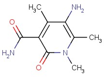 5-amino-1,4,6-trimethyl-2-oxo-1,2-dihydro-3-pyridinecarboxamide