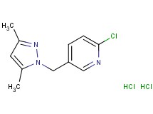 2-chloro-5-[(3,5-dimethyl-1H-pyrazol-1-yl)methyl]pyridine dihydrochloride