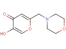 5-hydroxy-2-(4-morpholinylmethyl)-4H-pyran-4-one