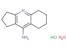 2,3,5,6,7,8-hexahydro-1H-cyclopenta[b]quinolin-9-amine hydrochloride hydrate