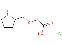 (2-pyrrolidinylmethoxy)acetic acid hydrochloride