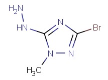 3-bromo-5-hydrazino-1-methyl-1H-1,2,4-triazole