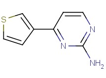 4-(3-thienyl)-2-pyrimidinamine