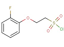 2-(2-fluorophenoxy)ethanesulfonyl chloride