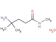 4-amino-N,4-dimethylpentanamide hydrate