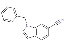 1-benzyl-1H-indole-6-carbonitrile