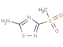 3-(methylsulfonyl)-1,2,4-thiadiazol-5-amine