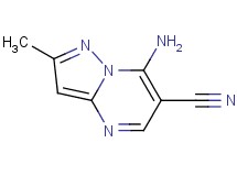 7-amino-2-methylpyrazolo[1,5-a]pyrimidine-6-carbonitrile