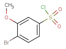 4-bromo-3-methoxybenzenesulfonyl chloride