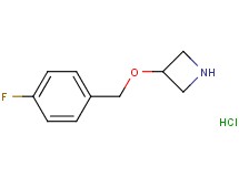 3-[(4-fluorobenzyl)oxy]azetidine hydrochloride
