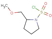 2-(methoxymethyl)-1-pyrrolidinesulfonyl chloride