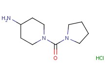 1-(1-pyrrolidinylcarbonyl)-4-piperidinamine hydrochloride