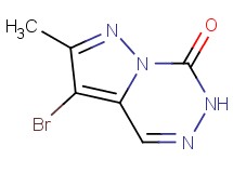 3-bromo-2-methylpyrazolo[1,5-d][1,2,4]triazin-7(6H)-one