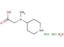 N-methyl-N-4-piperidinylglycine dihydrochloride hydrate