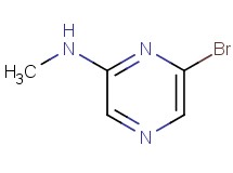 6-bromo-N-methyl-2-pyrazinamine