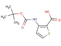 3-[(tert-butoxycarbonyl)amino]-2-thiophenecarboxylic acid