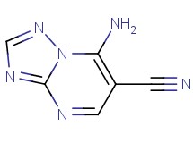 7-amino[1,2,4]triazolo[1,5-a]pyrimidine-6-carbonitrile